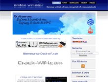 Tablet Screenshot of crack-wifi.com